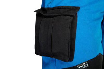 NEO  81-225-L  Prácovné nohavice HD+, modré, veľ. L