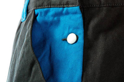 NEO  81-245-M  Pracovné nohavice na traky HD+, modré, veľ. M