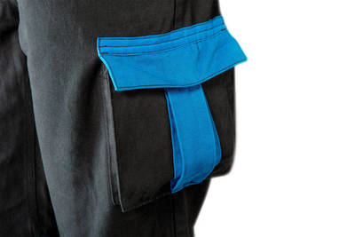 NEO  81-245-XL  Pracovné nohavice na traky HD+, modré, veľ. XL