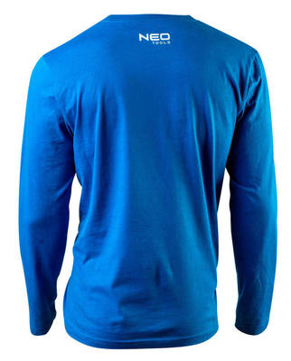 NEO  81-617-XL  Pánske tričko HD+, s dlhým rukávom, modré, veľ. XL