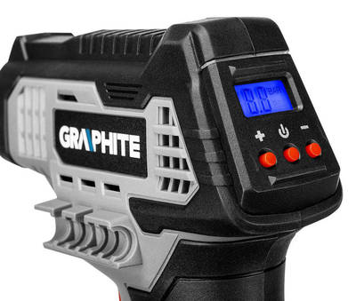 GRAPHITE ENERGY+  58G041 Aku kompresor 18V, LCD displej, bez batérie