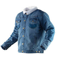 NEO  81-557-L Zateplená riflová bunda DENIM, L/52