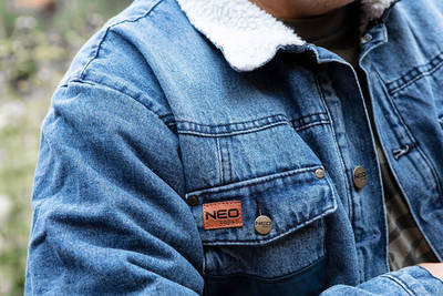 NEO  81-557-XXXL  Zateplená riflová bunda DENIM, XXXL/58