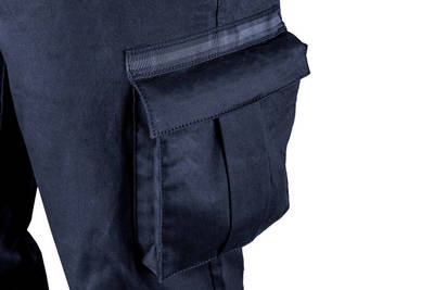 NEO  81-244-S Pracovné nohavice na traky, navy, veľ. S