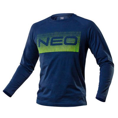 NEO  81-619-S Pánske tričko s dlhým rukávom NAVY 180g/m2, 100% bavlna, veľ. S