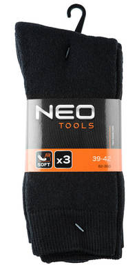 NEO  82-360 Pracovné ponožky BASIC, 3 ks, veľ. 39-42