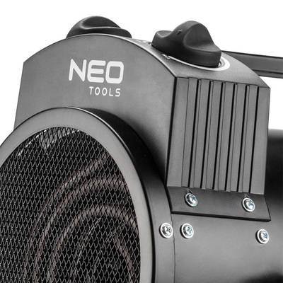 NEO  90-067 Ohrievač 2kW IPX4 oceľové telo s ventilátorom