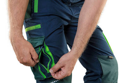 NEO  81-246-XS Nohavice na traky PREMIUM modré, zloženie : 62% bavlna, 35% polyester, 3% elastan, veľkosť XS