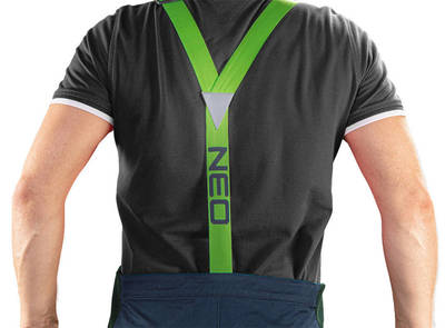 NEO  81-246-XS Nohavice na traky PREMIUM modré, zloženie : 62% bavlna, 35% polyester, 3% elastan, veľkosť XS