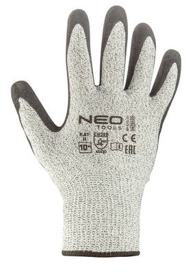 NEO  97-610-9 Rukavice odolné proti porezaniu, potiahnuté nitrilom, 4X43D, veľkosť 09