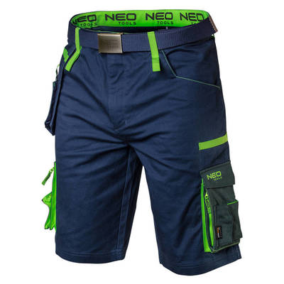 NEO  81-276-XXL Pracovné šortky PREMIUM, 60% bavlna, 35% polyester, 5% elastan, veľ. XXL/56