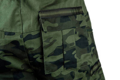 NEO  81-271-L Kraťasy CAMO, zloženie : 60% bavlna, 40% polyester, gramáž 255g/m2, veľ.L