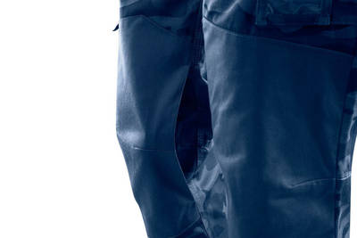 NEO  81-223-M Pracovné nohavice do pása CAMO navy, zloženie : 60% bavlna, 40% polyester, gramáž : 255g/m2, veľ.