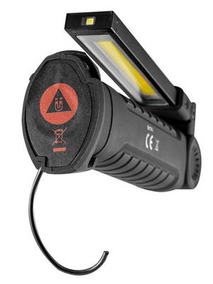 NEO  99-041 Dielenská lampa nabíjateľná 200 lm COB + baterka