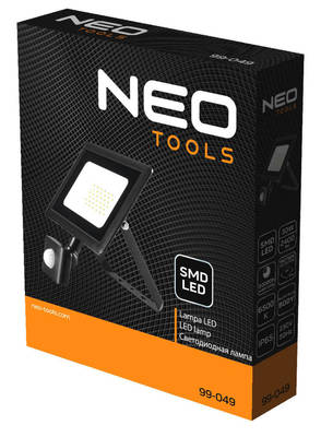NEO  99-049 Reflektor svetlo s pohybovým senzorom SMD 30W 2400 lm 230V