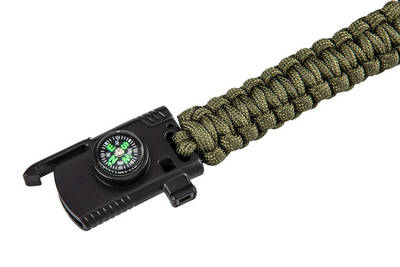 NEO  63-140  Náramok Paracord Survival 5v1