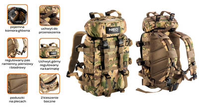 NEO  84-325  Outdoorový batoh 30L