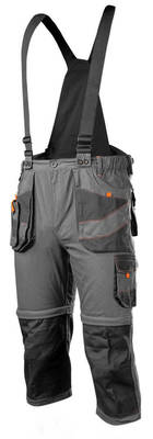 NEO  81-321-M Pracovné nohavice na traky Slim 6v1, 100% bavlna, M/50