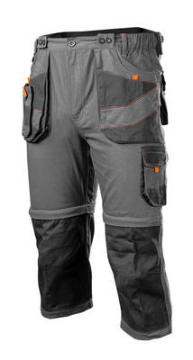 NEO  81-321-XL Pracovné nohavice na traky Slim 6v1, 100% bavlna, XL/54