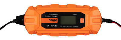 NEO  11-891  Automatická nabíjačka 4A/70W, 3-120Ah