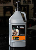 NEO  10-406  élová pasta na umývanie rúk, na odstraňovanie ťažkých a veľmi ťažkých nečistôt - 4 litrová fľaša s pumpičkou, žltá