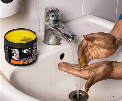 NEO  10-410  Gél na umývanie rúk 250 ml, žltý