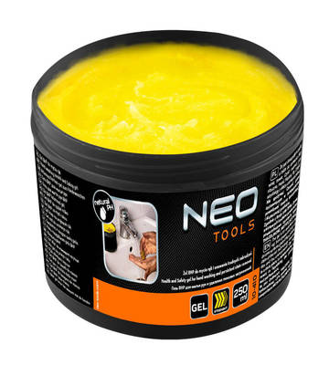 NEO  10-410  Gél na umývanie rúk 250 ml, žltý