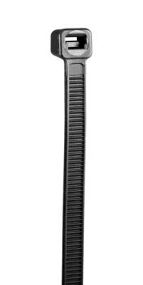 NEO  01-612  Sťahovacie pásky 4,8 x 370 mm, čierna, 75 ks