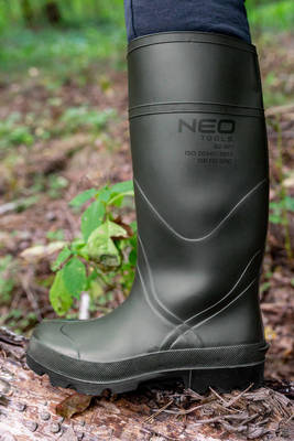 NEO  82-901-40  Gumáky Wellington PVC OB FO SRC, veľ. 40, zelené