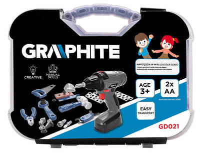 GRAPHITE  GD021  Kufrík na náradie pre deti