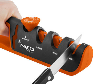 NEO  56-050  Brúska na nože a nožnice s nastaviteľným uhlom ostrenia