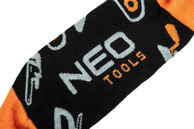 NEO  GD018  Farebné ponožky NEO TOOLS, veľkosť 43-46