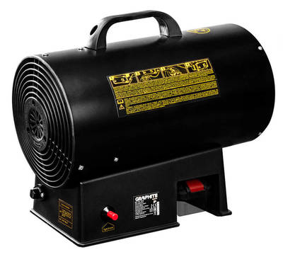 GRAPHITE ENERGY+  58GE100  Aku Plynový ohrievač 15kW, 18V, bez batérie