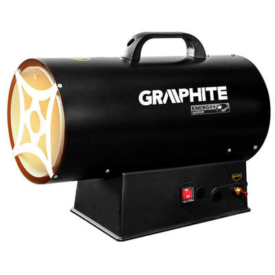 GRAPHITE ENERGY+  58GE101  Aku Plynový ohrievač 30kW, 18V, bez batérie