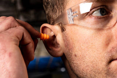 NEO  97-555  Jednorázové zátkové chrániče sluchu , silikón , 5 párov , 29 dB , CE