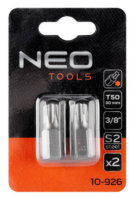 NEO  10-926  Bity TORX T50 x 30 mm, S2 x 2 ks.