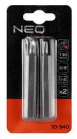 NEO  10-940  Bity TORX T30 x 75 mm, S2 x 2 ks.