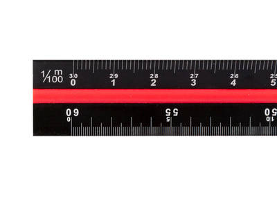 NEO  72-205  Trojhranné pravítko, 30 cm