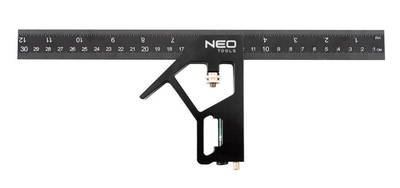 NEO  72-127  Hliníkový multifunkčný štvorhran 30 cm