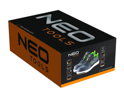 NEO  82-157-46  Pracovná obuv S1, kompozitná špička, veľkosť 46