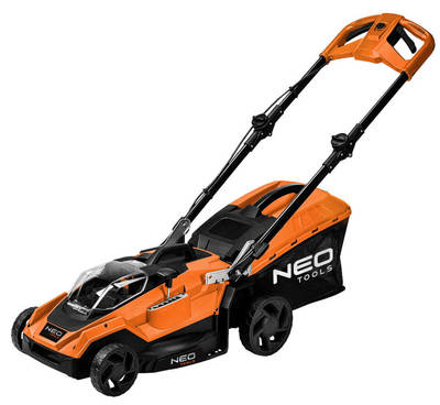 NEO  04-610  36V akumulátorová kosačka na trávu so šírkou záberu 400 mm