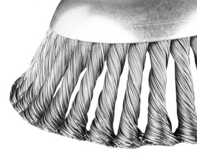 GRAPHITE  55H100  Drôtená kefa na krovinorez, 150 x 25,4 mm, tvrdá