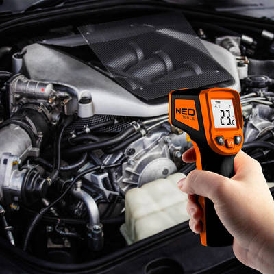NEO  75-275  Pyrometer, prístroj na meranie teploty (C-50~400, F-58~752)