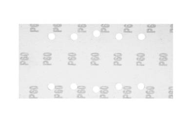 GRAPHITE  54H002  Brúsny papier na suchý zips 115 x 230 mm, K60, 5 ks, s otvorom