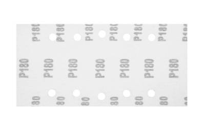 GRAPHITE  54H006  Brúsny papier na suchý zips 115 x 230 mm, K180, 5 ks, s otvorom