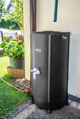 NEO  15-950  Skladacia nádoba na dažďovú vodu, 100 l, PVC