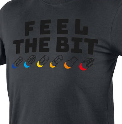 NEO  81-641-XL  Tričko s potlačou, FEEL THE BIT, veľkosť XL