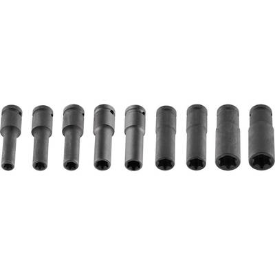 NEO  12-110  Sada nástrčných kľúčov 1/2", E10-E24 mm, Torx, 10 diel