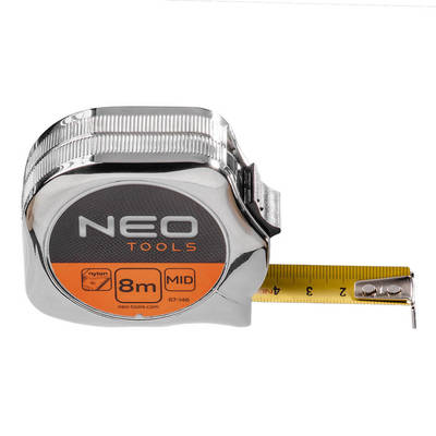 NEO  67-148  Zvinovací meter, ocel 8 m x 25 mm