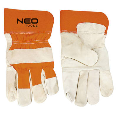 NEO  97-602  Pracovné rukavice koža, 10.5"